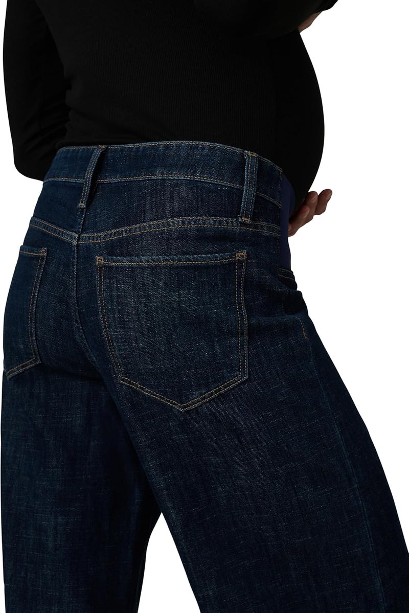 Joe's Womens The Lou Lou Wide Leg Maternity Jeans - Image 4